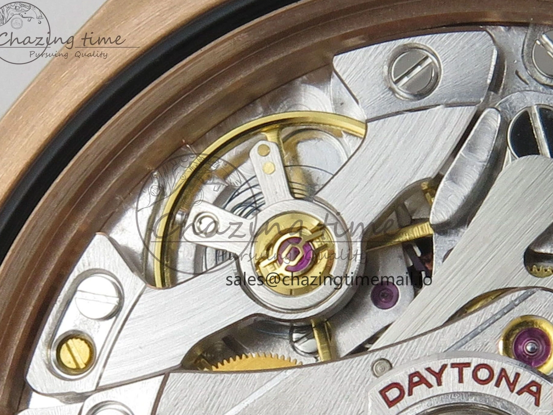 RG Oysterflex Edition 126515 VSF Daytona on 1:1 VS4131 (Weighted) Strap Dial Black V2 Best 0120